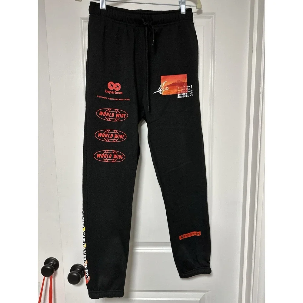 Brooklyn Cloth, World Wide Soft Knit Relaxed Fit Sweatpants, Mens Size‎ Small